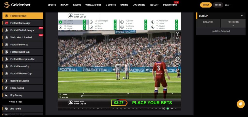 Learn about Goldenbet Casino virtual sports betting