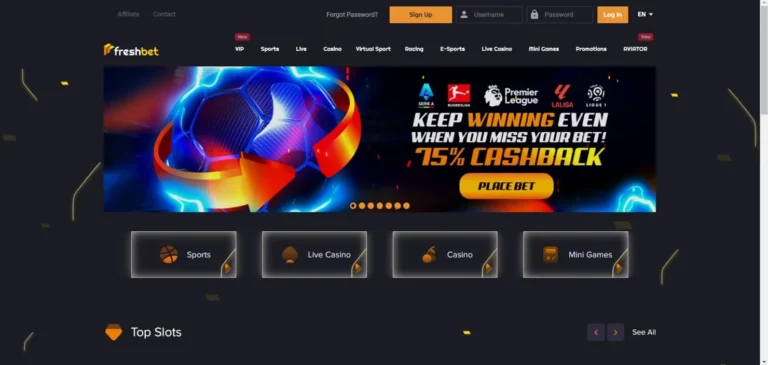 Freshbet Casino online