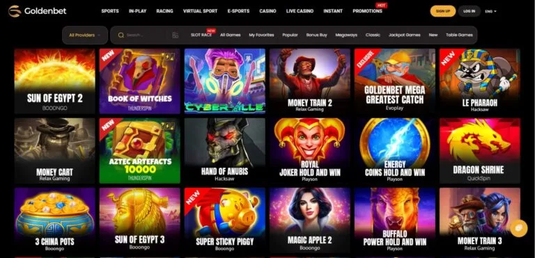 Learn about Goldenbet Casino slot games