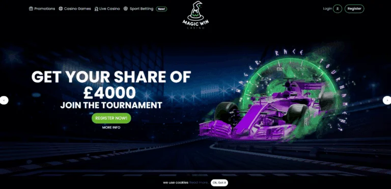 Learn about Magic Win Casino homepage